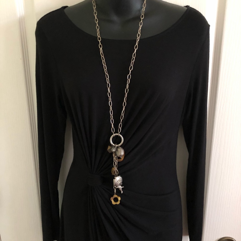 Silver color with charms